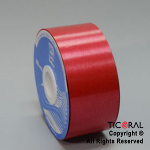 CINTA LISA 40MM X50MTS ROJO x 1 .